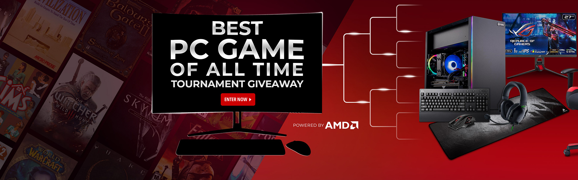Newegg Launches Online Tournament to Crown the Best PC Game of All Time