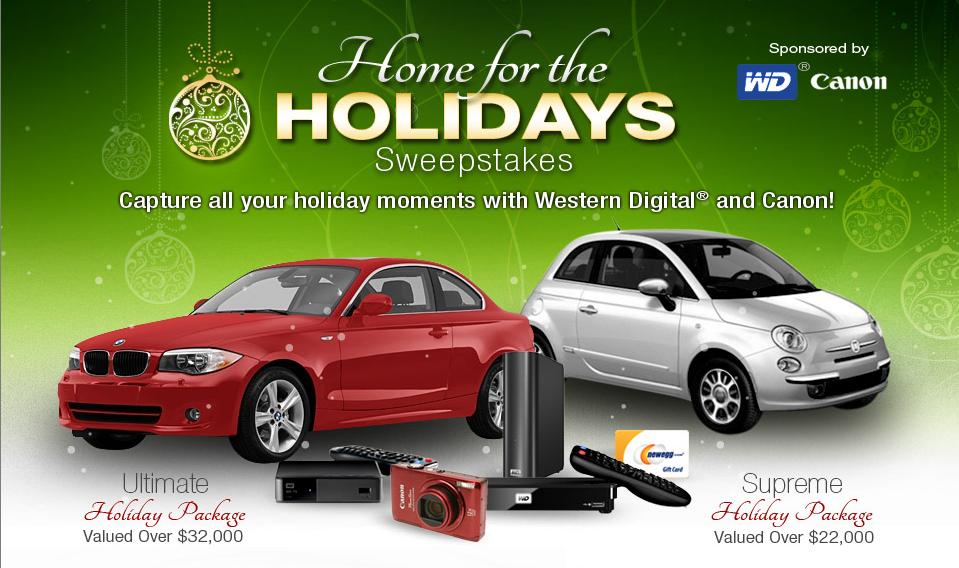 Newegg's 'Home for the Holidays' Sweepstakes Newegg Insider