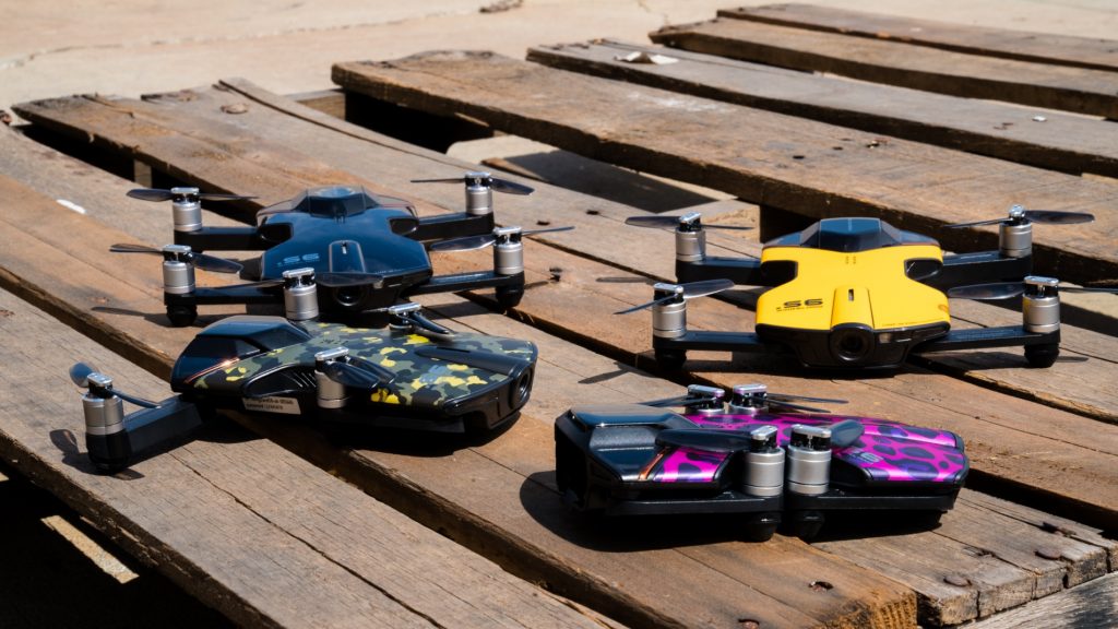 Drones on a pallet