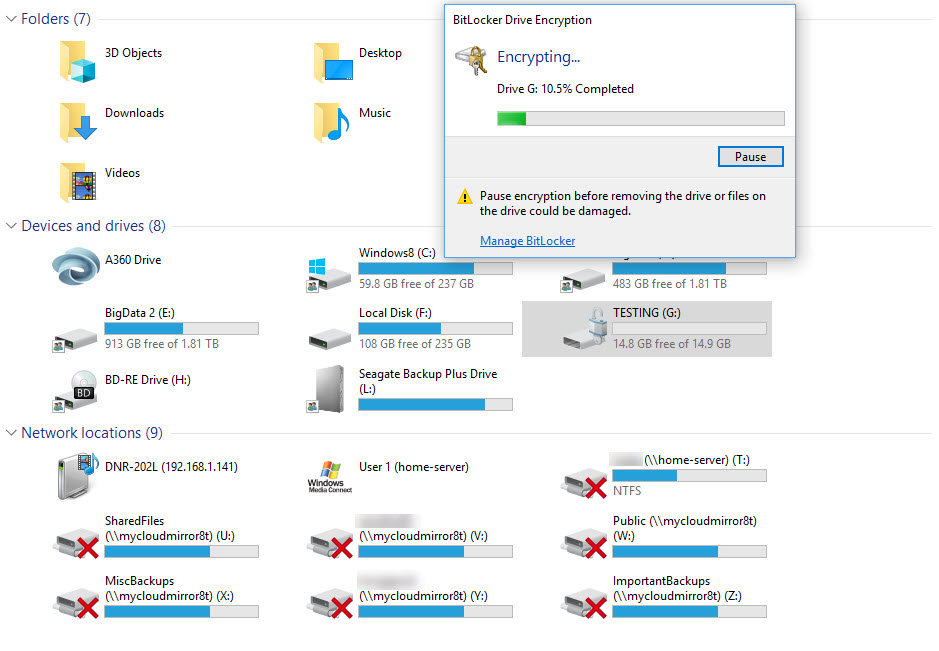 Secure Storage, bitlocker, Windows Bitlocker to Go