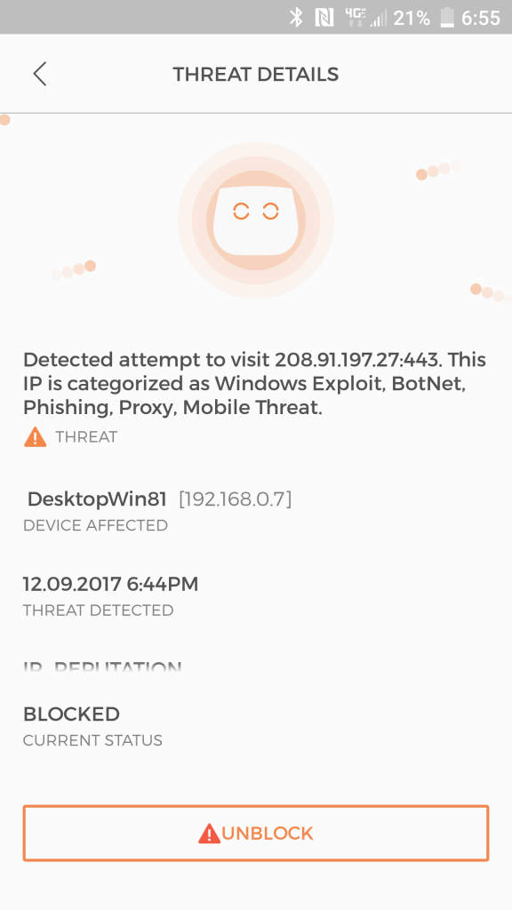 cujo, web security, smart home, home network security