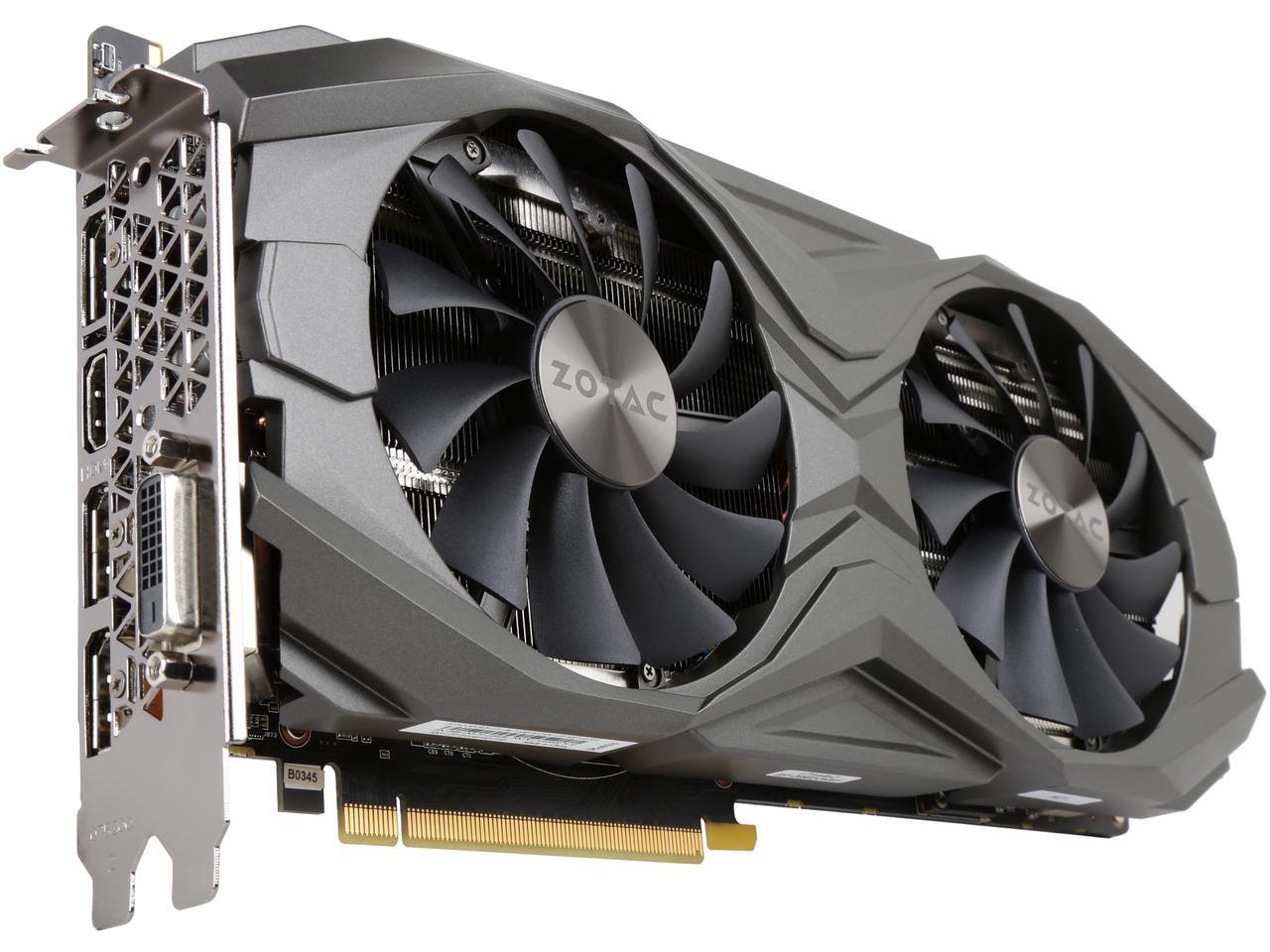 ZOTAC GeForce GTX 1080 Ti AMP Edition 11GB GDDR5X 352-bit Gaming Graphics Card Ready 16+2 Power Phase Freeze Fan Stop IceStorm Cooling Spectra Lighting ZT-P10810D-10P GPUs / Video Graphics Cards