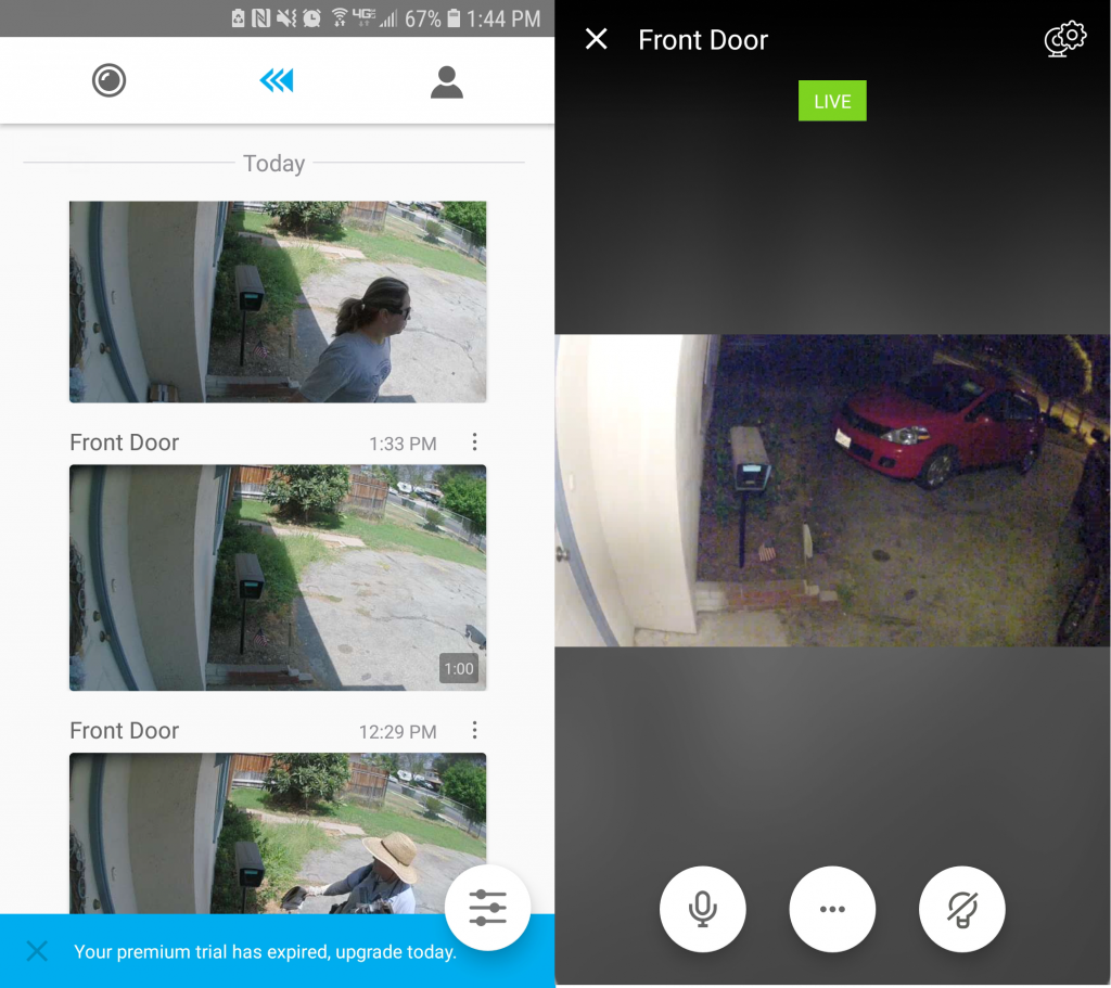 Smart video surveillance gives users access to their home security control from anywhere.