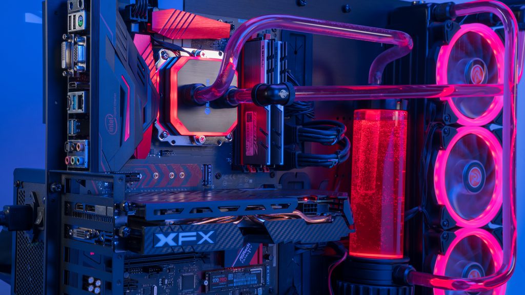New model open-frame PC cases like the Raijintek Paean have features designed for polished DIY builds.