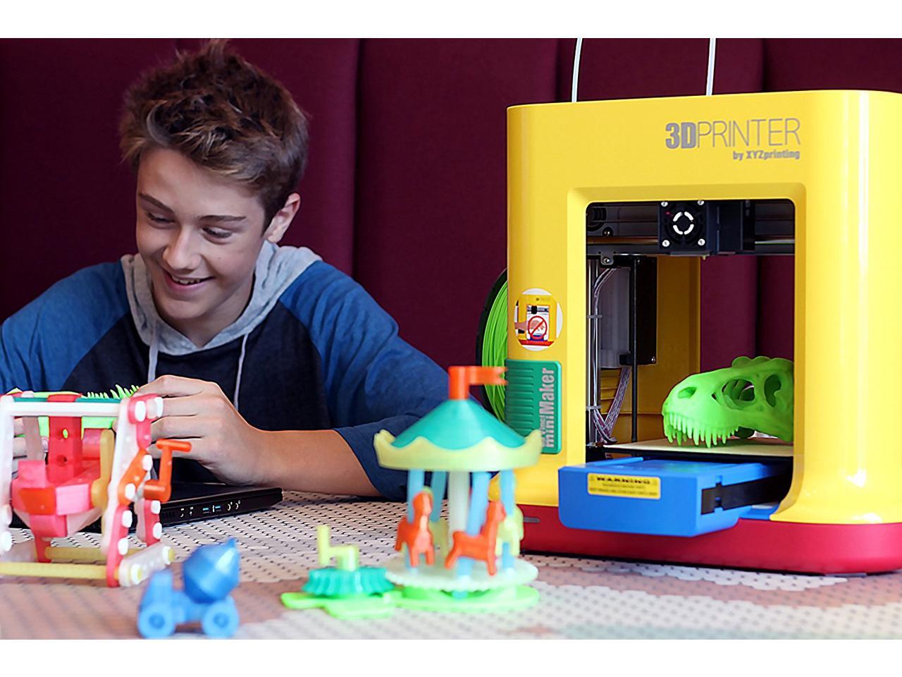 3D printing is a lot of fun, and kids love making their own toys. The Da Vinci Minimaker 3D printer ($149.95) lets them build anything up to six inches across.