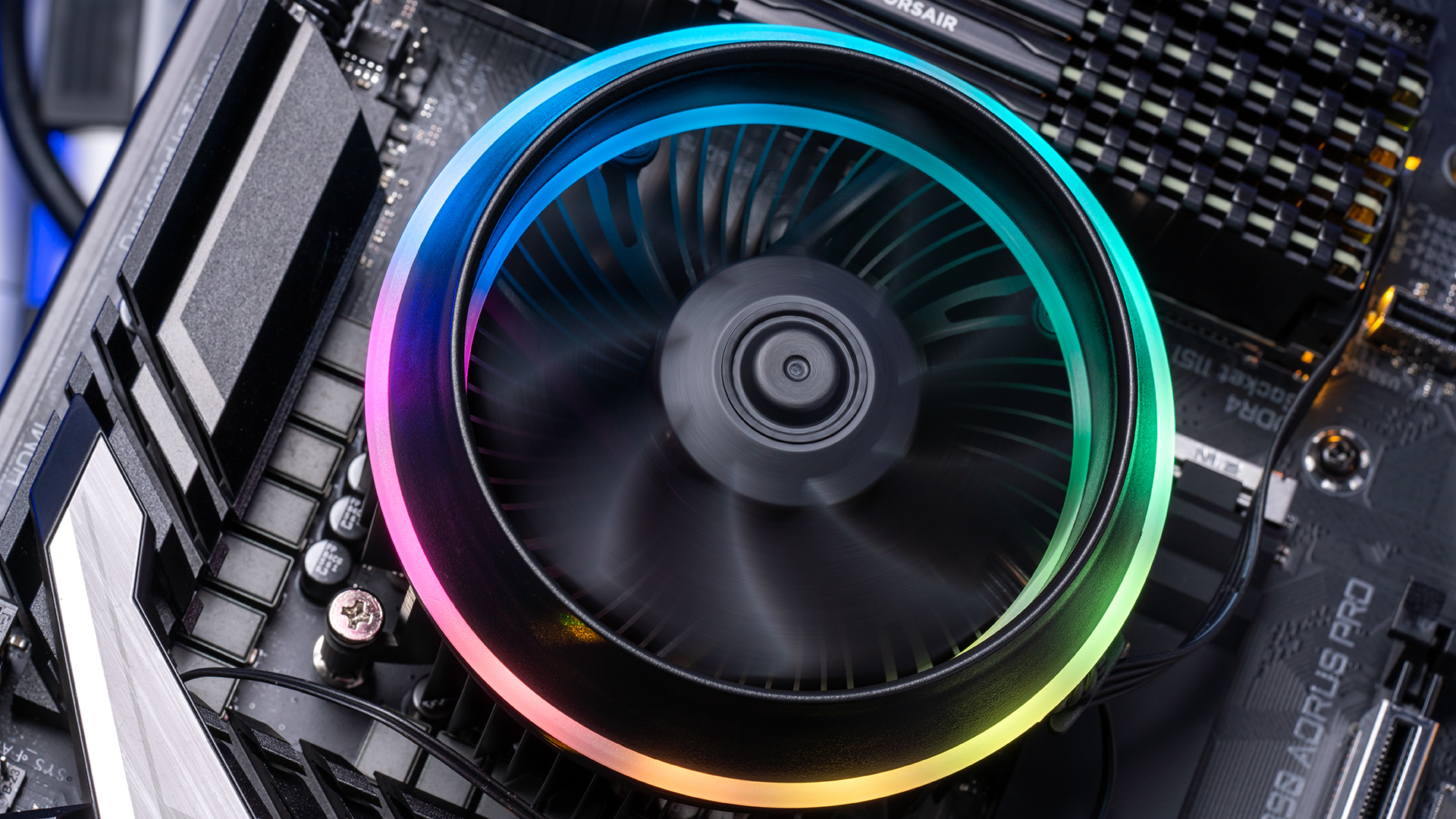 Hsthe Sea CPU Cooler Cooling Fan pour Desktop pour 