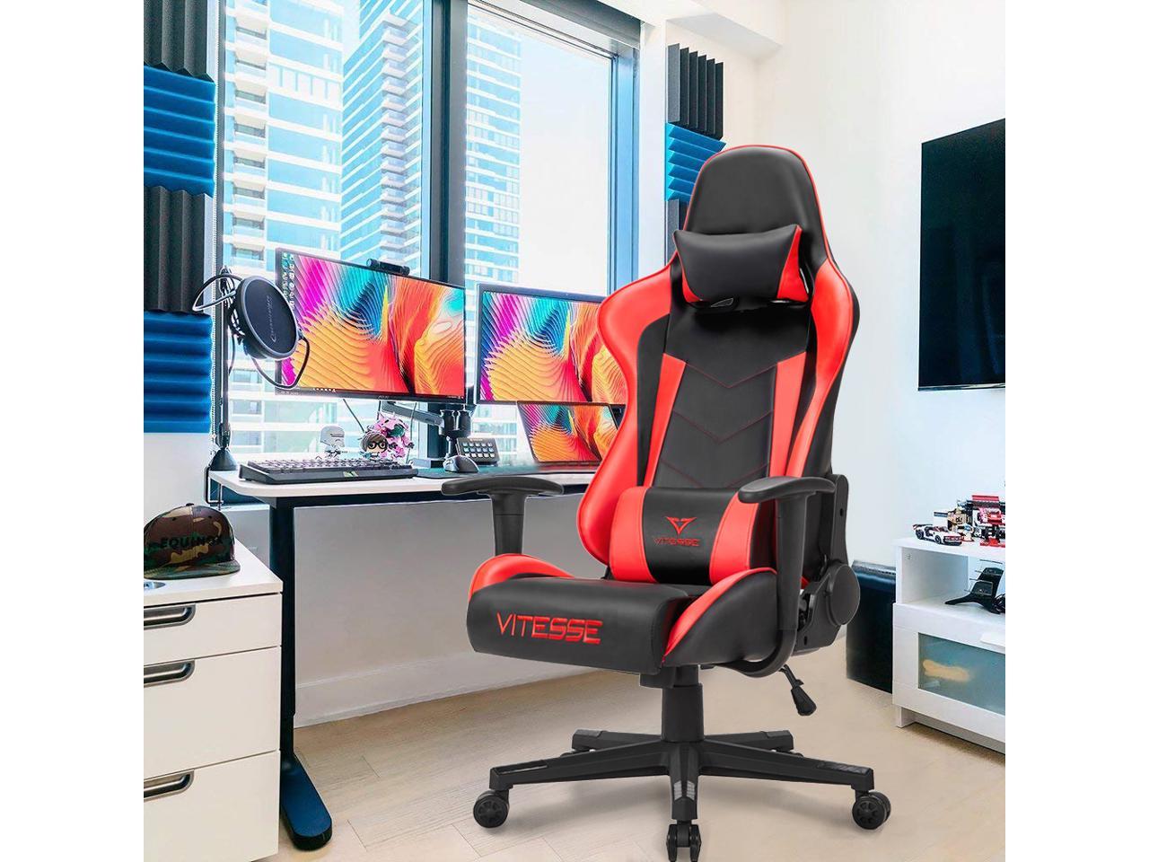 When you’re trying to play games and keep an online audience entertained for multiple hours at a time, you want to make sure that whatever you’re sitting on is comfortable, and that’s where gaming chairs come in.