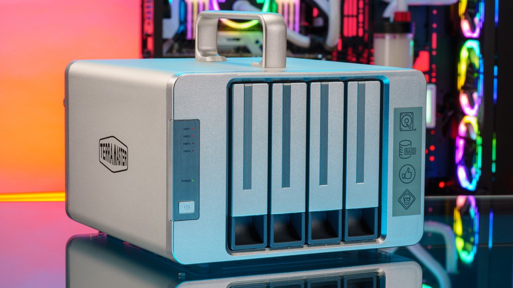TerraMaster D4 Thunderbolt 3 RAID Storage System