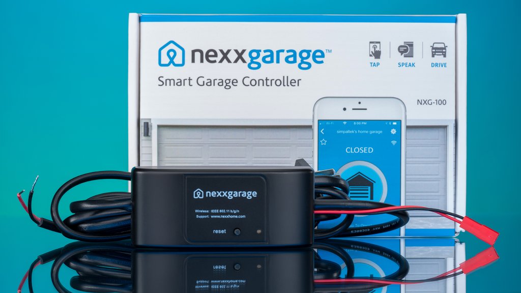 The new Nexx Garage smart garage door opener is a sleeker design from the original, but with the same remote operating and smart device capabilities. Nexx Garage gives any garage door the ability to be opened via smart phone, with added security and monitoring capabilities.