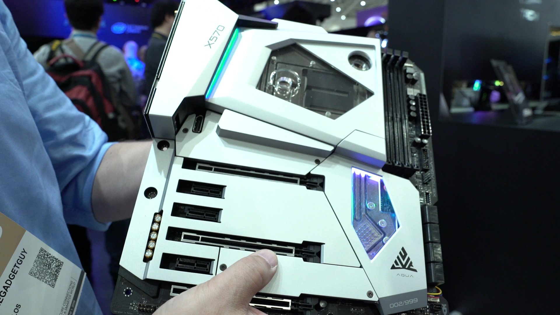 ASRock at Computex 2019: Navi builds, x570 Motherboards, and the x570 Aqua