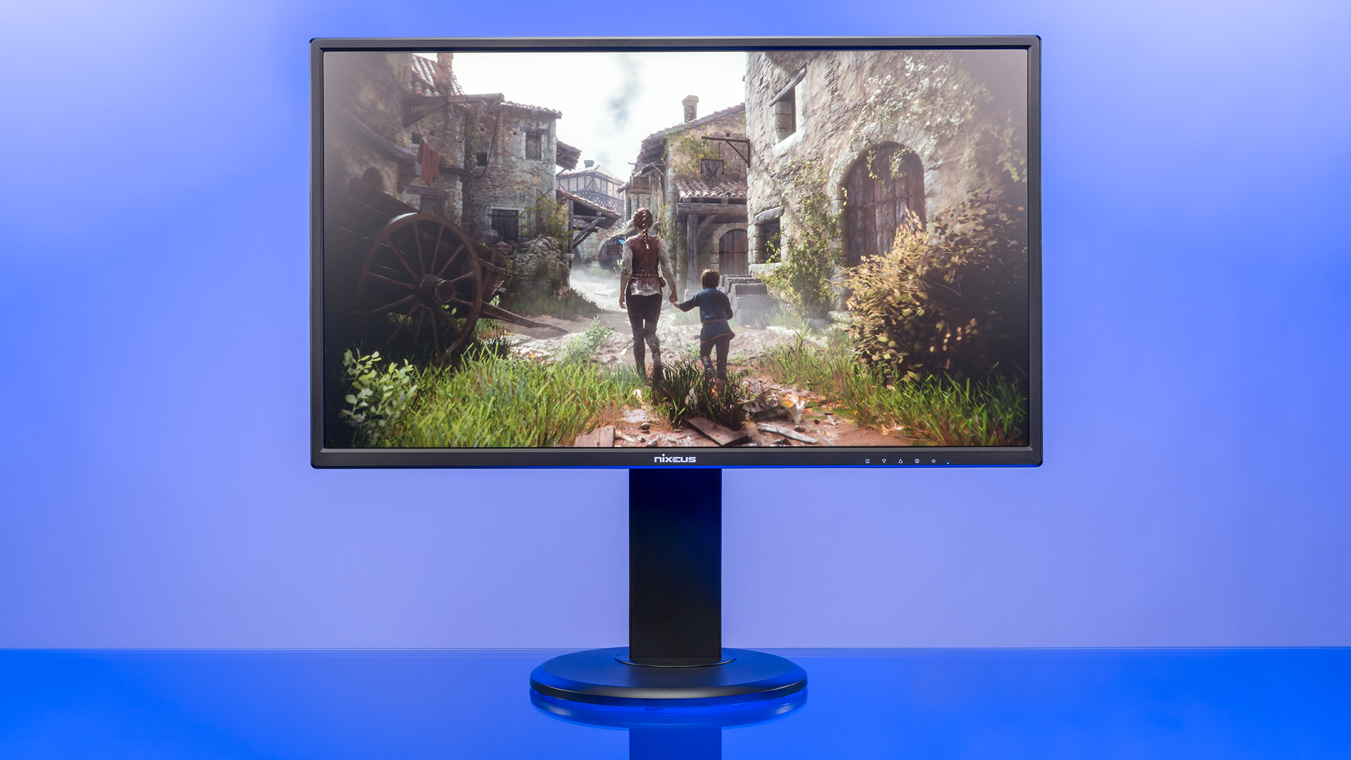The Nixeus EDG27 v2 is a gaming monitor with FreeSync support for smooth performance in your favorite games.