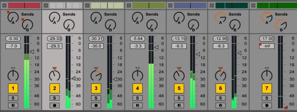 Mixer levels