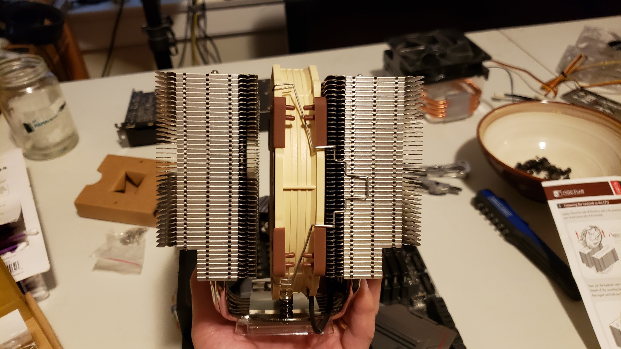 noctua fan installation profile