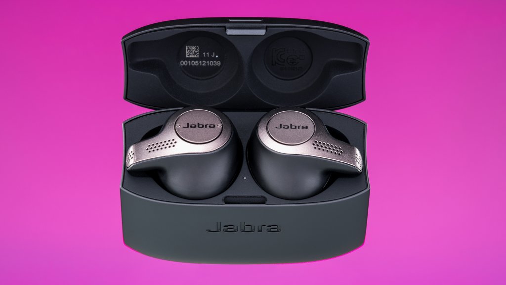 The Jabra Elite 65t comes with a charging case that allows for fifteen total hours of battery life for when you're on the move.