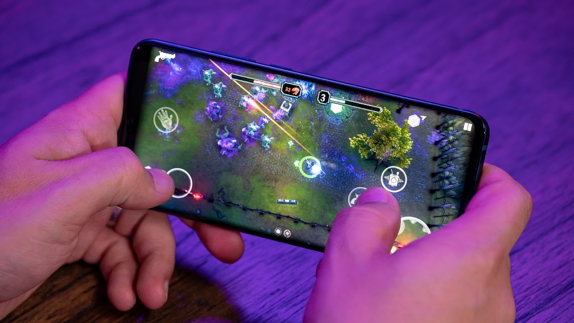 Gaming on Axon 10