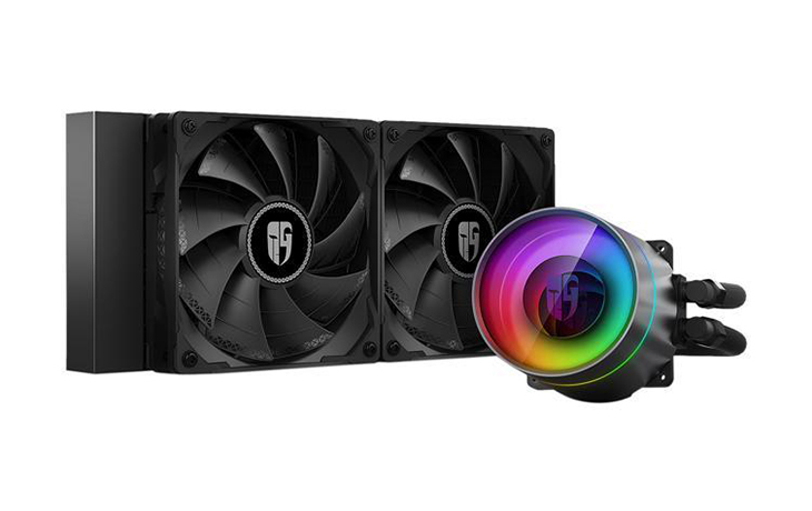 DEEPCOOL Castle 240EX, Addressable RGB AIO Liquid CPU Cooler