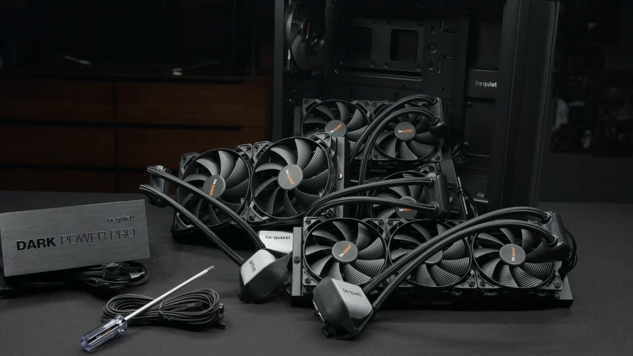 be quiet! Pure Loop coolers and Pure Base 500DX cases speak volumes