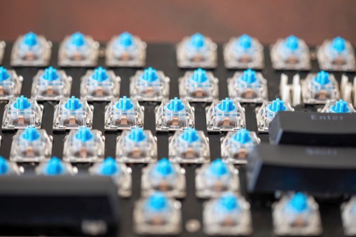 Mechanical Keyboard with Blue Switches