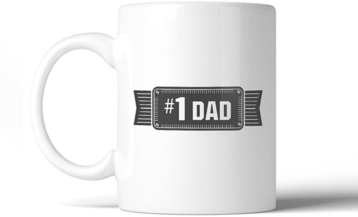 #1 Dad Mug