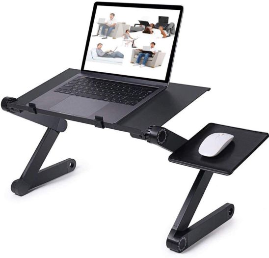 Adjustable Laptop Stand w/ Mouse Pad
