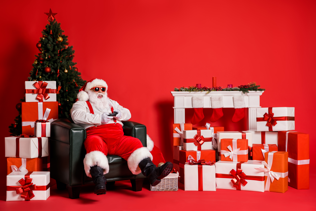 Gamer Santa Claus