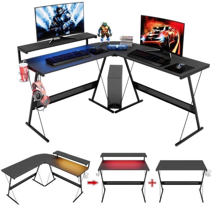 Bestier 55" Gaming Desk