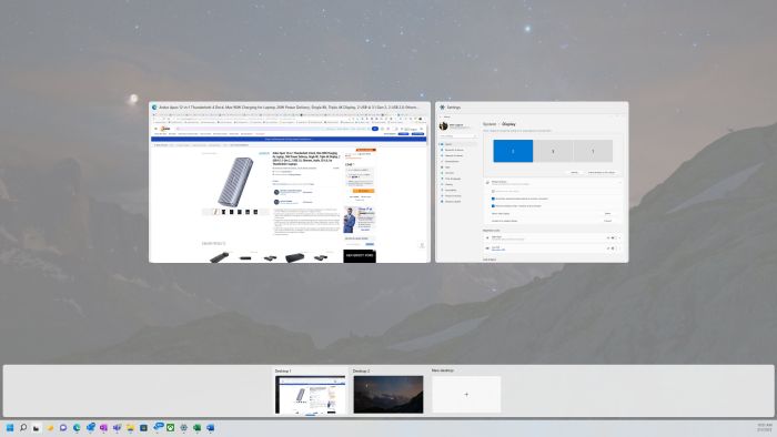 Creating your desktop