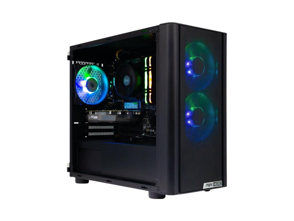 Zotac MEK HERO AI Enhanced Gaming PC Desktop Computer