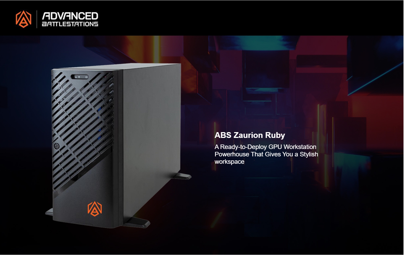 ABS Zaurion Ruby Tower GPU Workstation AMD Ryzen