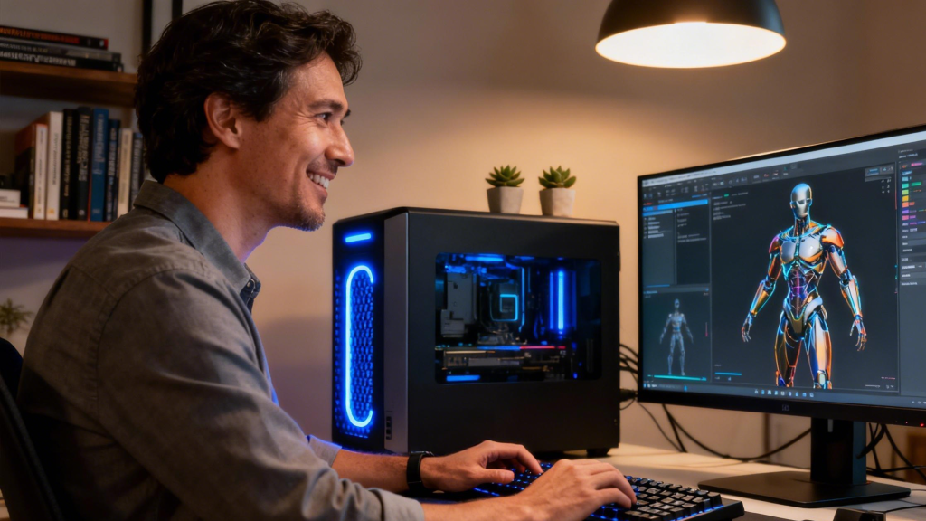 Creator Using AI Workstation