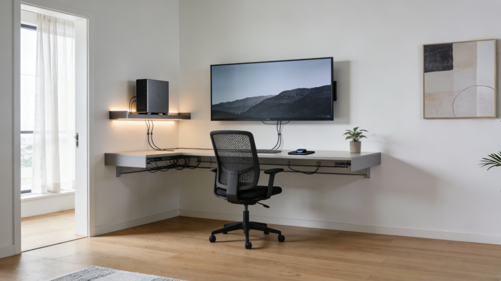 Clean Modern Home Office