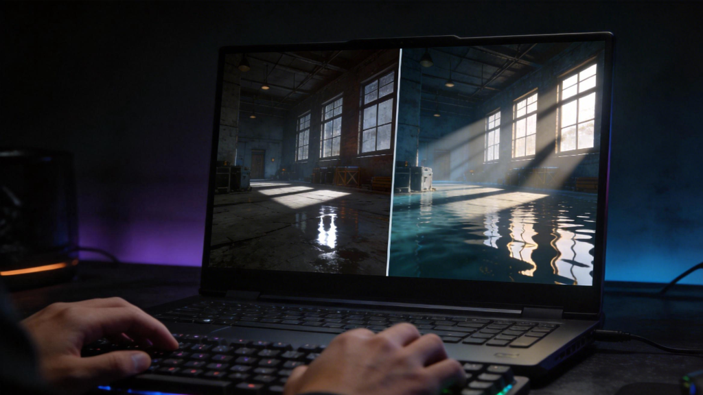 Ray Tracing On vs Off Comparison