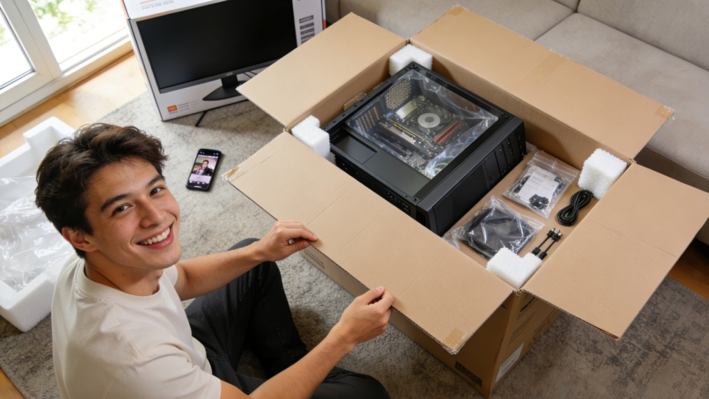 Satisfied Customer Unboxing