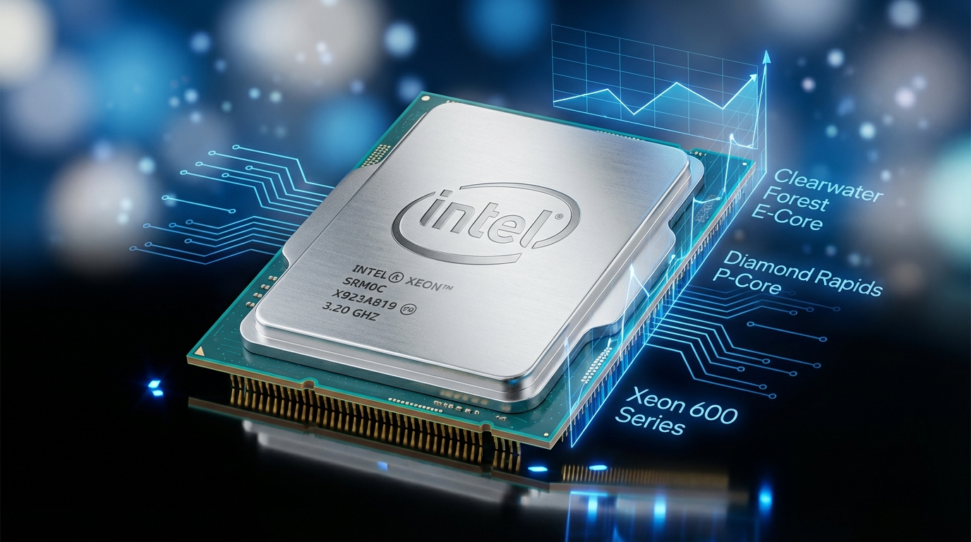 Intel’s 2026 Server CPU Revolution: Clearwater Forest, Diamond Rapids, and Xeon 600 Series