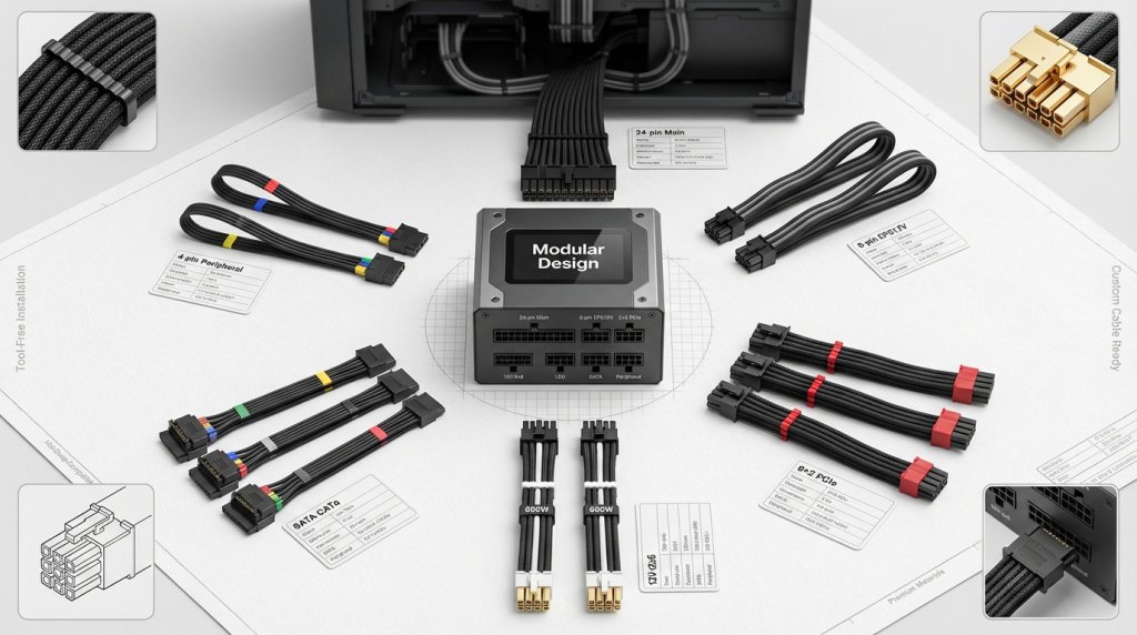 Modular Cable Management Showcase