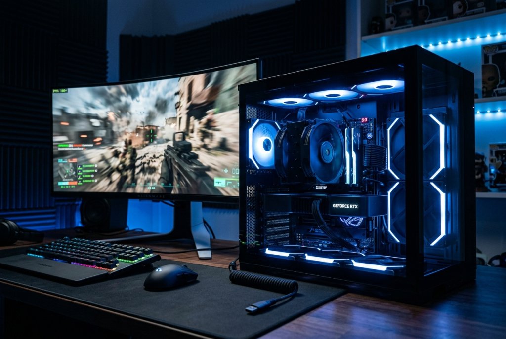 Gaming PC Build in Action