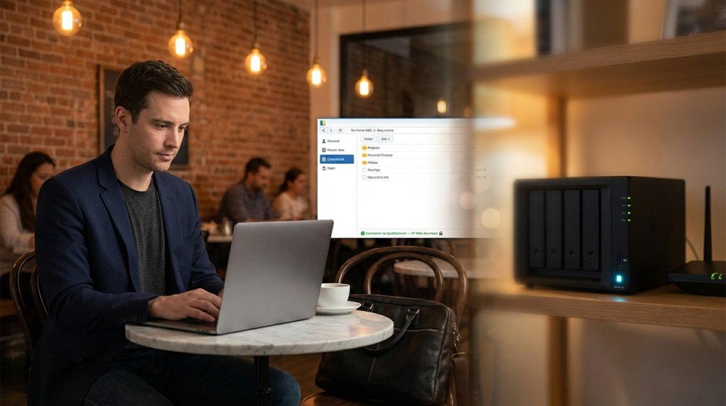 Remote Access: Accessing Home NAS from a Café
