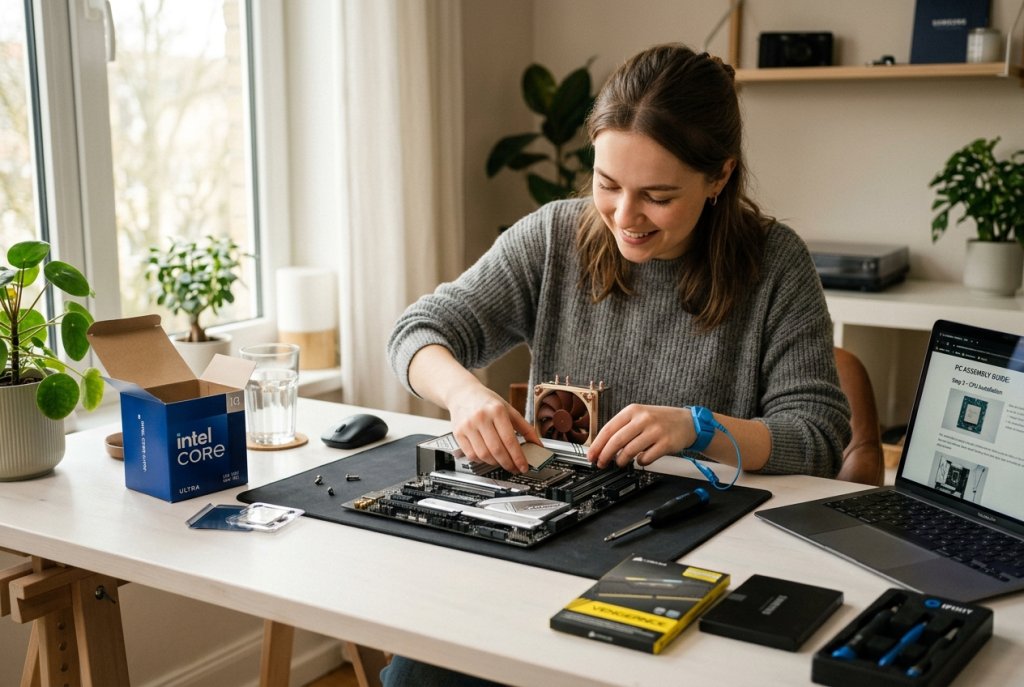 Beginner PC Builder Assembling System