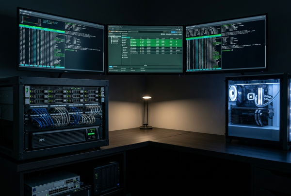 Home Lab Server Environment Hero Shot