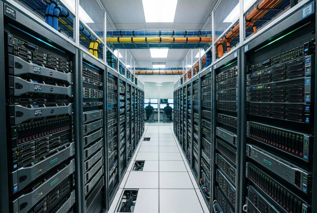 Enterprise Server Room: EPYC and Xeon Scale