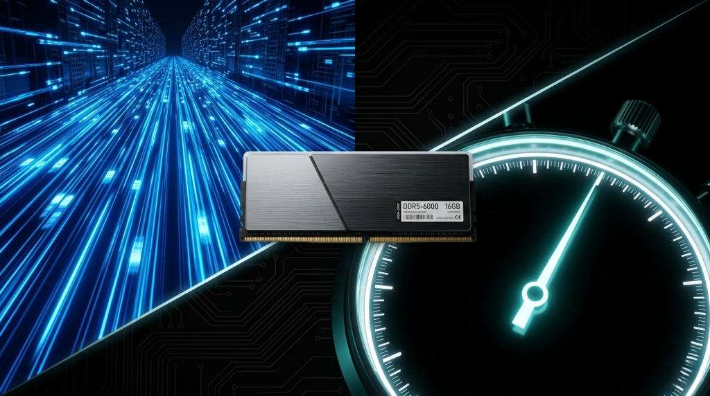 Speed vs Latency Concept Visual