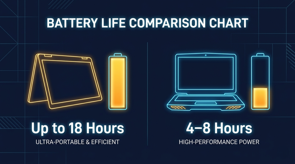 Battery Life Infographic