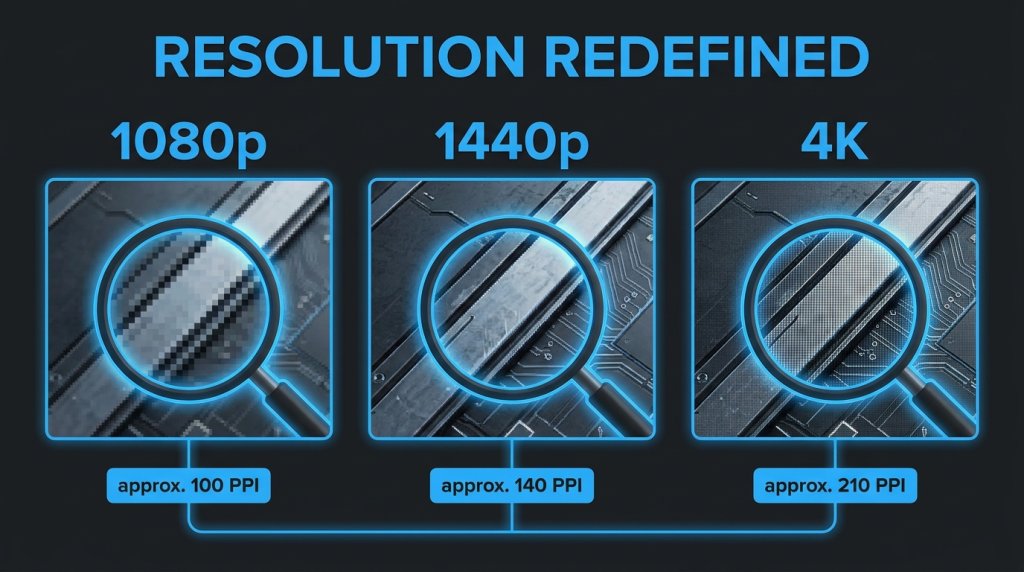 Gaming Monitor Resolutions Explained: 1080p vs 1440p vs 4K (2026 Guide)