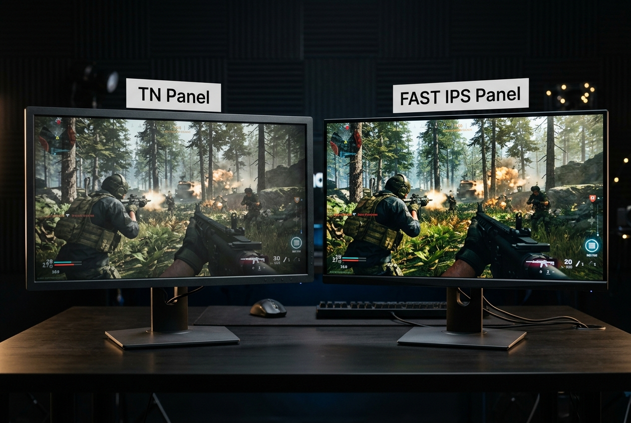 IPS vs. TN/Fast IPS Gaming Monitors: Should You Prioritize Color Quality or Speed?