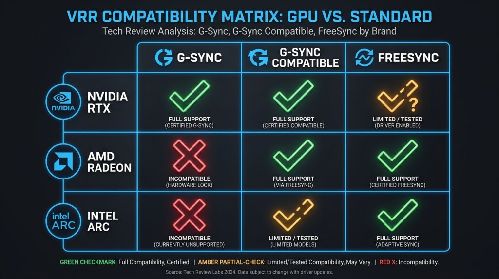 VRR Compatibility Matrix