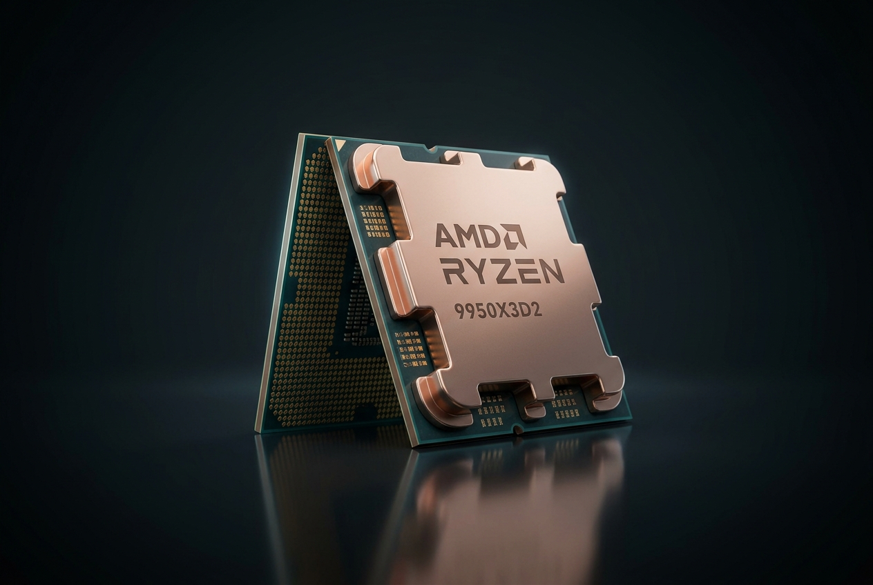 AMD Ryzen 9 9950X3D2 Dual Edition: Inside the World’s First Dual 3D V-Cache Desktop Processor