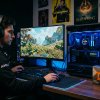 Gamer with 9950X3D2-Powered Rig