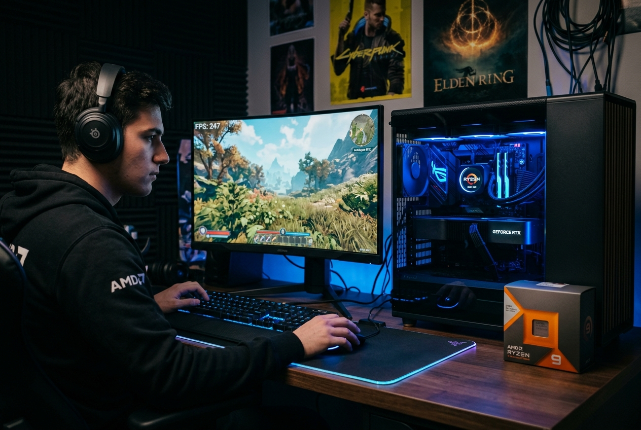 AMD Ryzen 9 9950X3D2 Dual Edition Gaming Performance: What Dual 3D V-Cache Changes for Gamers