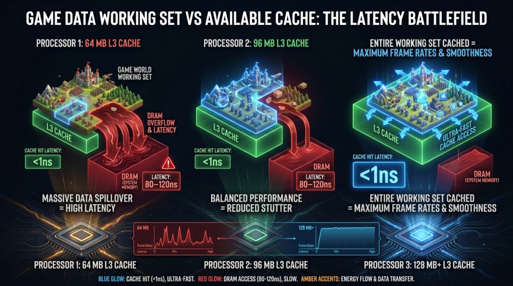 Cache Working Set Size Visual