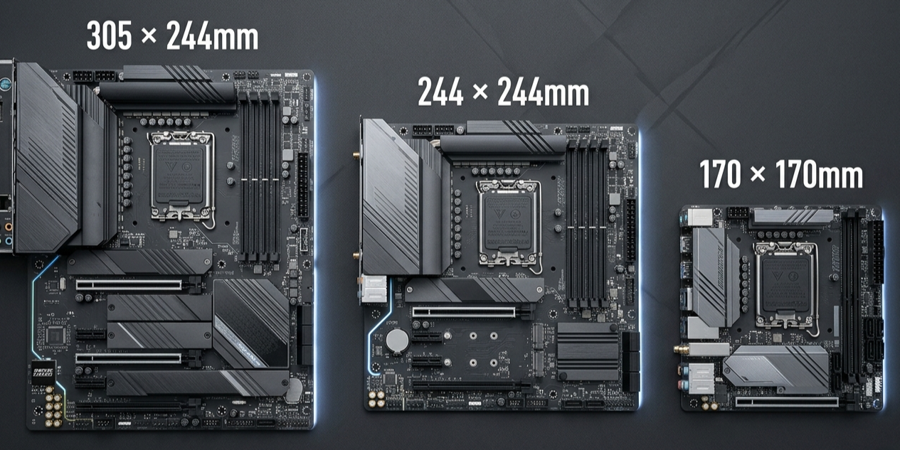 ATX, Micro-ATX, or Mini-ITX? The Complete Motherboard Form Factor Guide for 2026 Builds